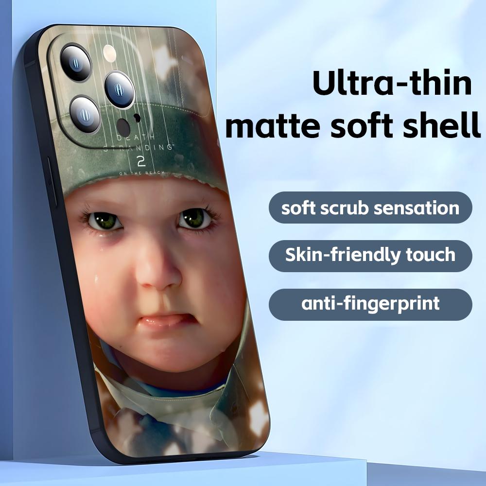 HOT GAME Death Stranding   Phone Case For iPhone17 16 16e 15 14 13 12 11 Plus Mini Pro Max Soft black Shockproof Cover
