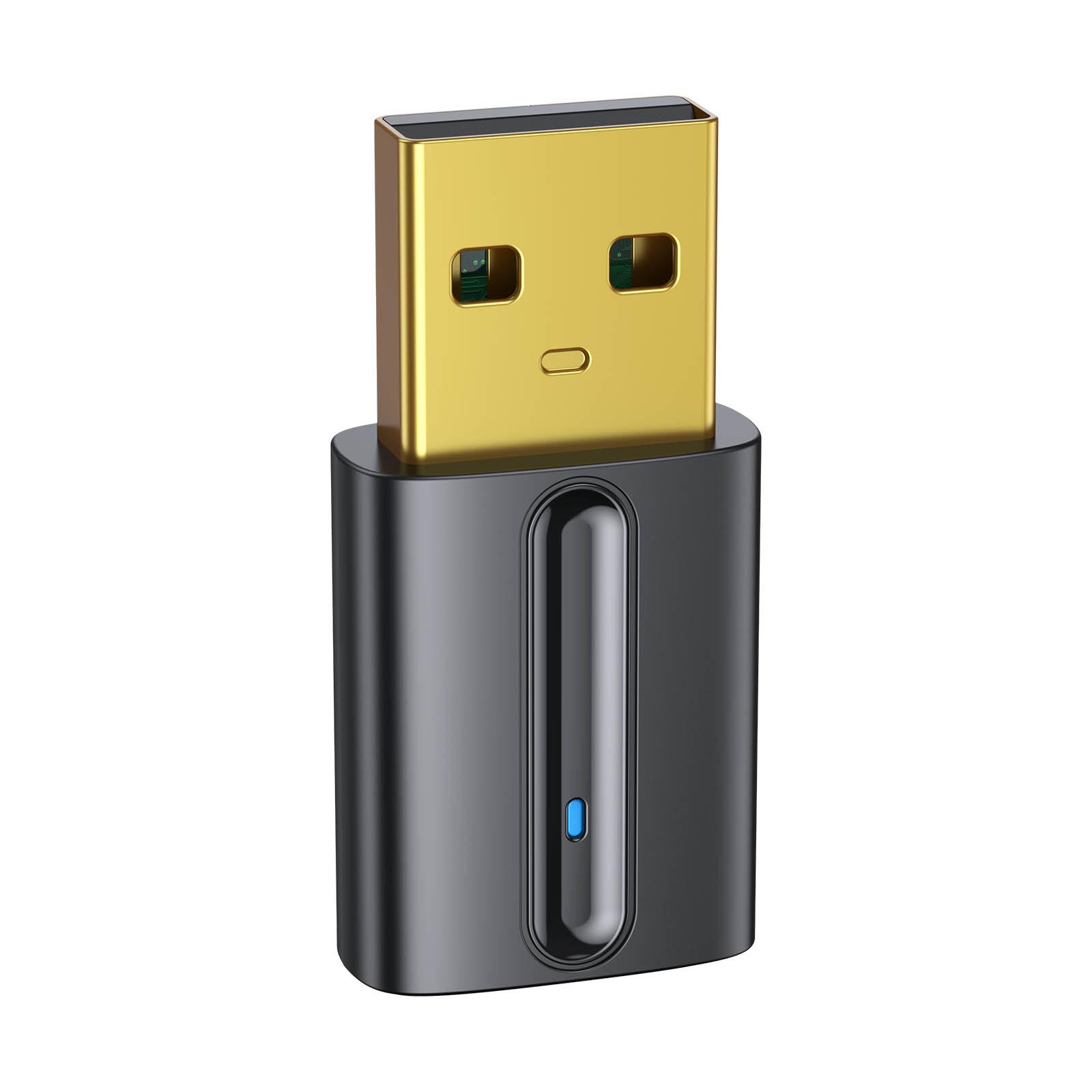 

USB Bluetooth 5.0 аудио передатчик беспроводной аудио ключ адаптер громкой связи с микрофоном для телевизора