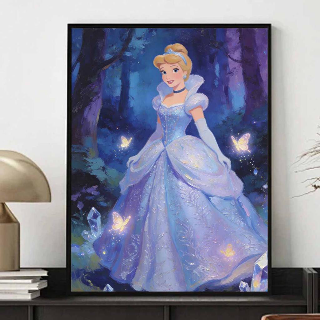 Disney Cinderella Diamond Painting Art Mosaic Kit Handmade diy5D Home Decor Gift