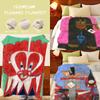 Artist A-Anthony C-Coleman Throw Flannel Throw Blanket, Lightweight Cozy, Durable Washable Cute Cool