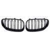 Glänzend Schwarzer Doppellinien-Kühlergrill für BMW 5er E60/E61 (2004-2009)