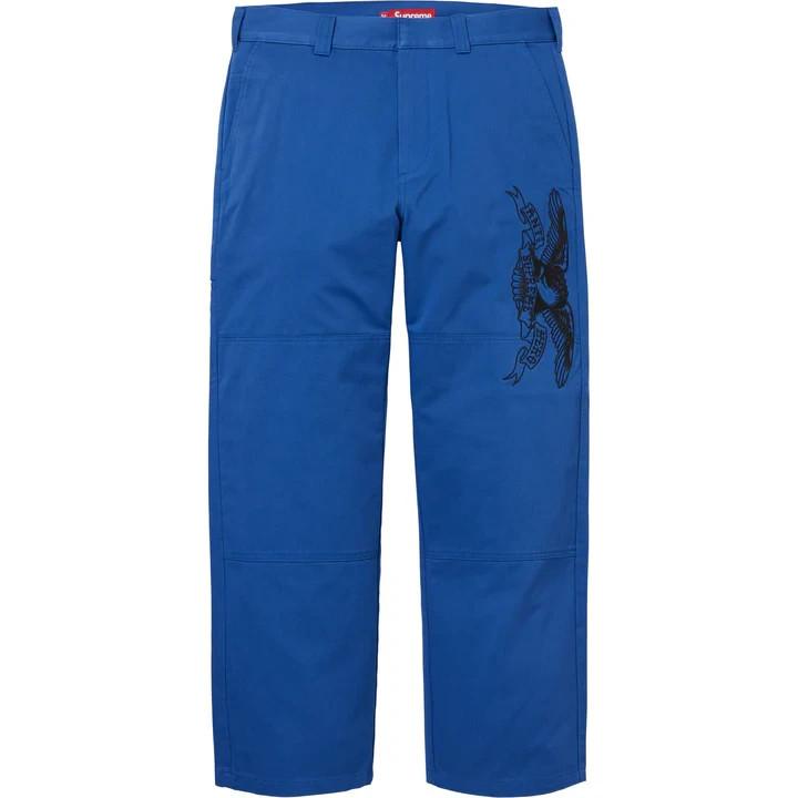 Supreme ANTIHERO Work Pant Blue 32