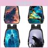 Large Capacity Lightweight 3d Godzilla Backpack For Kids Perfect For School