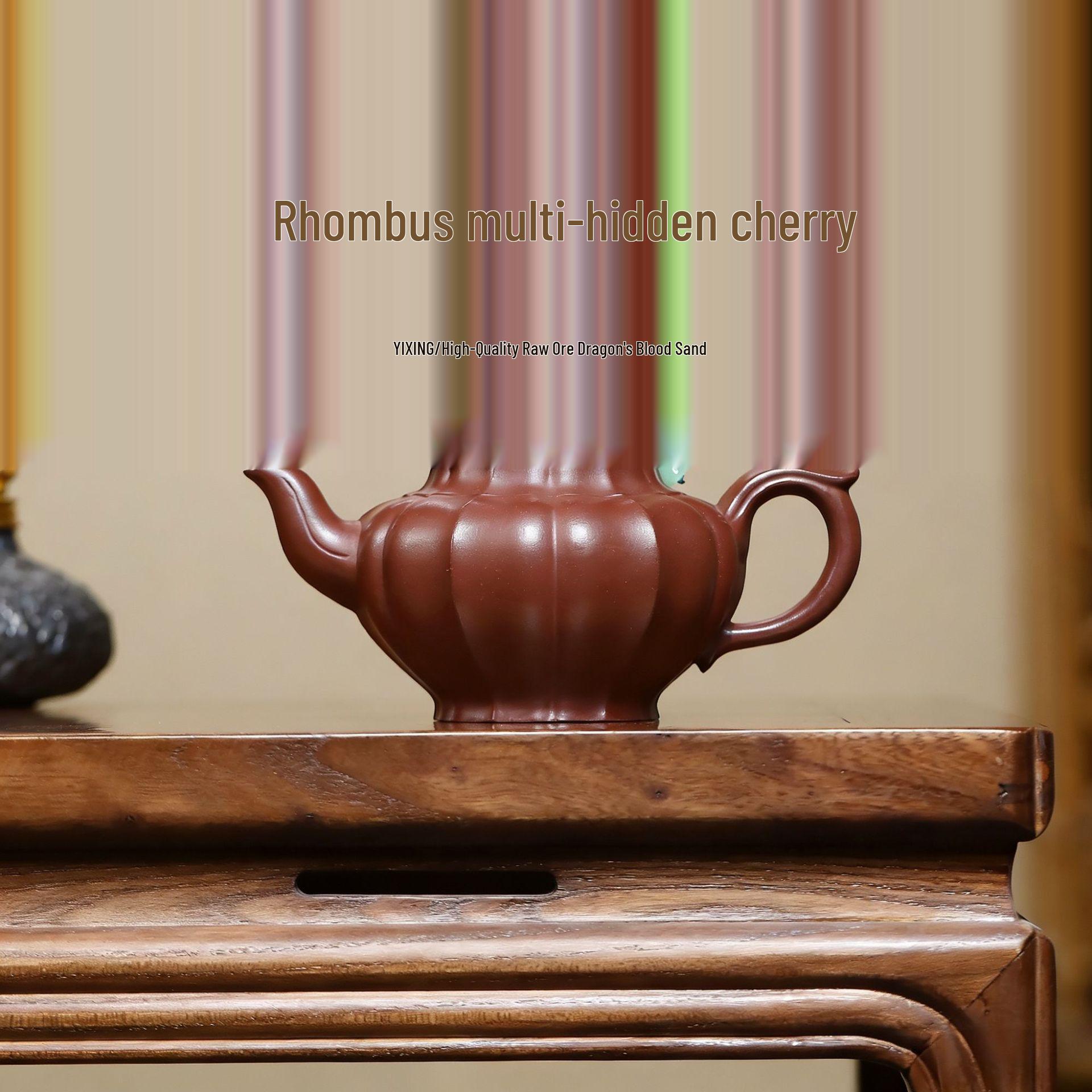 Premium Yixing Dragon Blood Sand Gongfu Tea Set 320CC