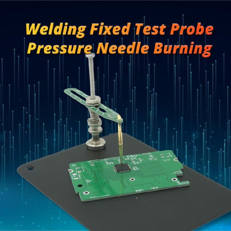 Components Pressure Needle Burning Tool Kit Portable PCB Electronic Production Adjustable Universal Test Fixture
