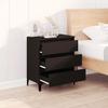 Sideboard Black 60 X 35 X 70 Cm Particleboard