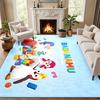 Badanamu Carpet Door Mat for Living Room or Bedroom Protective Mat Under Chair Office Decoration Christmas Gift Birthday Present
