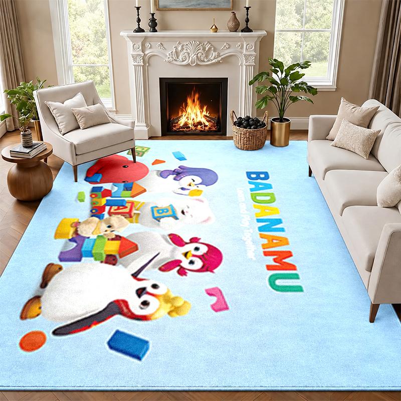 Badanamu Carpet Door Mat for Living Room or Bedroom Protective Mat Under Chair Office Decoration Christmas Gift Birthday Present