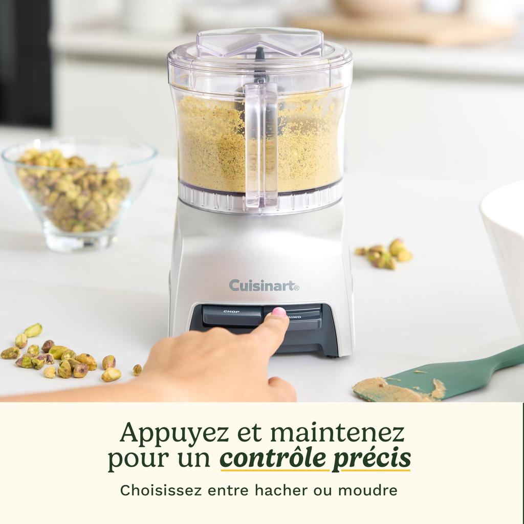 Electric Chopper - CUISINART - CCH32E Pixie Chopper - 250 W - 0.7 L - Grey