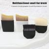 1 Pcs Ultra-Thin One-Line Foundation Brush Crescent-Shaped Mask Brush Short Handle Fluffy Soft Bristle Professional Beauty Tool