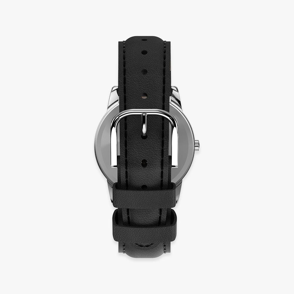 [Timex] Easy Reader Black Leather Strap Dress Watch 35mm T2H281