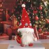 Plüsch-Gnom-Zwerg Gesichtslose Puppe Frohe Weihnachten Dekoration Für Haus-Schmuck