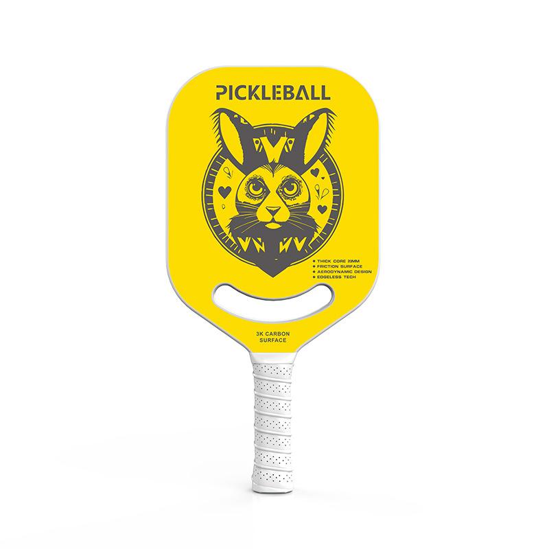 Karbon Fiber Peak Raket Entegre Rekabetçi Yükseltilmiş Sürüm Yarışma Pickleball Peak Raketi