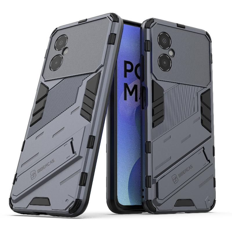 Για Xiaomi Poco M4 5G Θήκη Κάλυμμα Για Poco M4 5G Capas Τηλέφωνο Πίσω Προφυλακτήρας Βάση Στήριξης Αντικραδασμική Θήκη Στήριξης Για Poco M4 5G Fundas