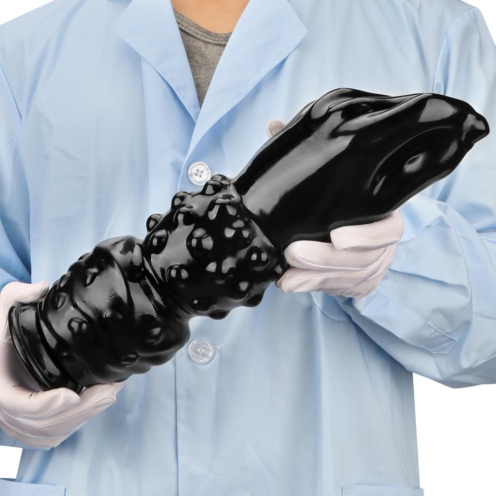 PVC-Dildo-Masturbator, Anal-Plug, Fisting-Requisite, Sex-Spielzeug für Erwachsene, Strap-on-Hahn, großer Schwanz, realistischer Penis, Sklave, BDSM