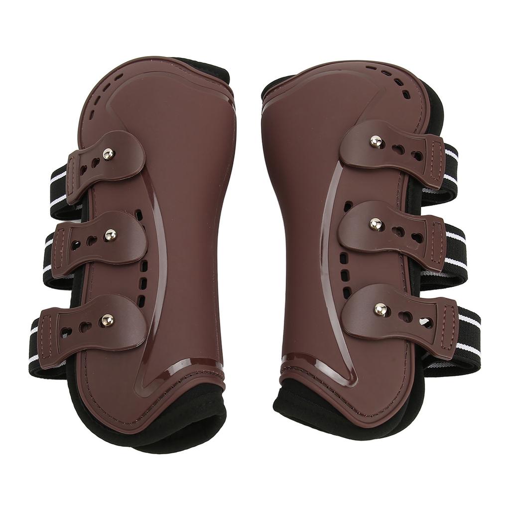 Horse Front Leg Boots Breathable Impact Resistant Prevent Slip Horse Leg Guard for Training Jumping
