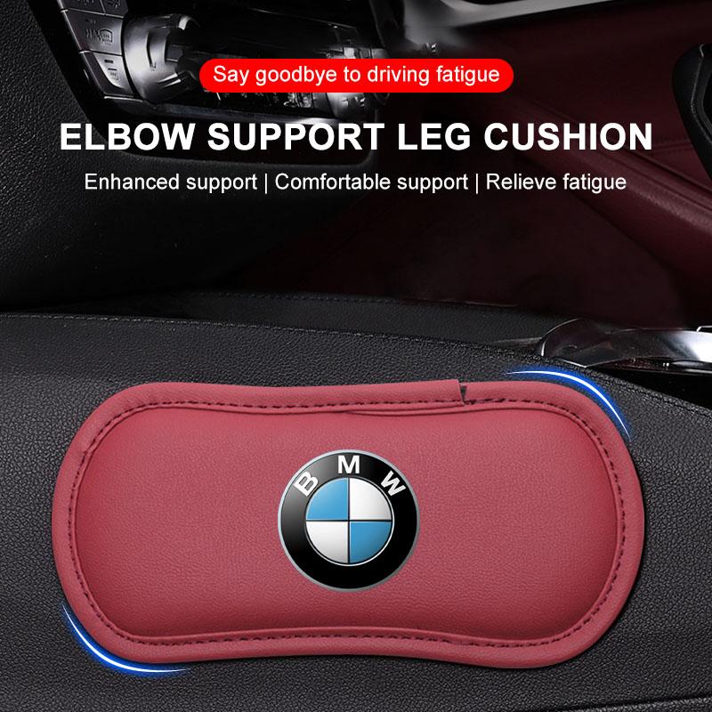 Kožený polštář do auta Podložka pod koleno do auta Elastická paměťová pěna Podložka pod nohy Pro BMW E46 E39 E90 E60 E36 F30 F10 E34 E30 F20 E92 M3 M4 M5 X3 X4 X5 X6 X7