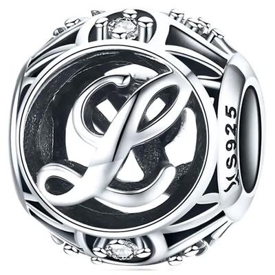 Charms Do Pandora Charms Litera L Srebro 925 Trusky