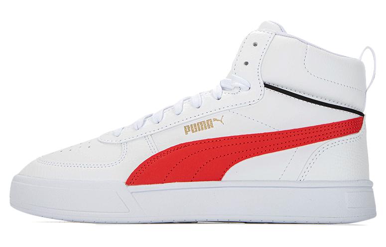 PUMA Caven Mid White Red 385843-09 36