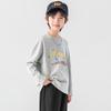 Boys' Star Print Cotton Long-Sleeve T-Shirt