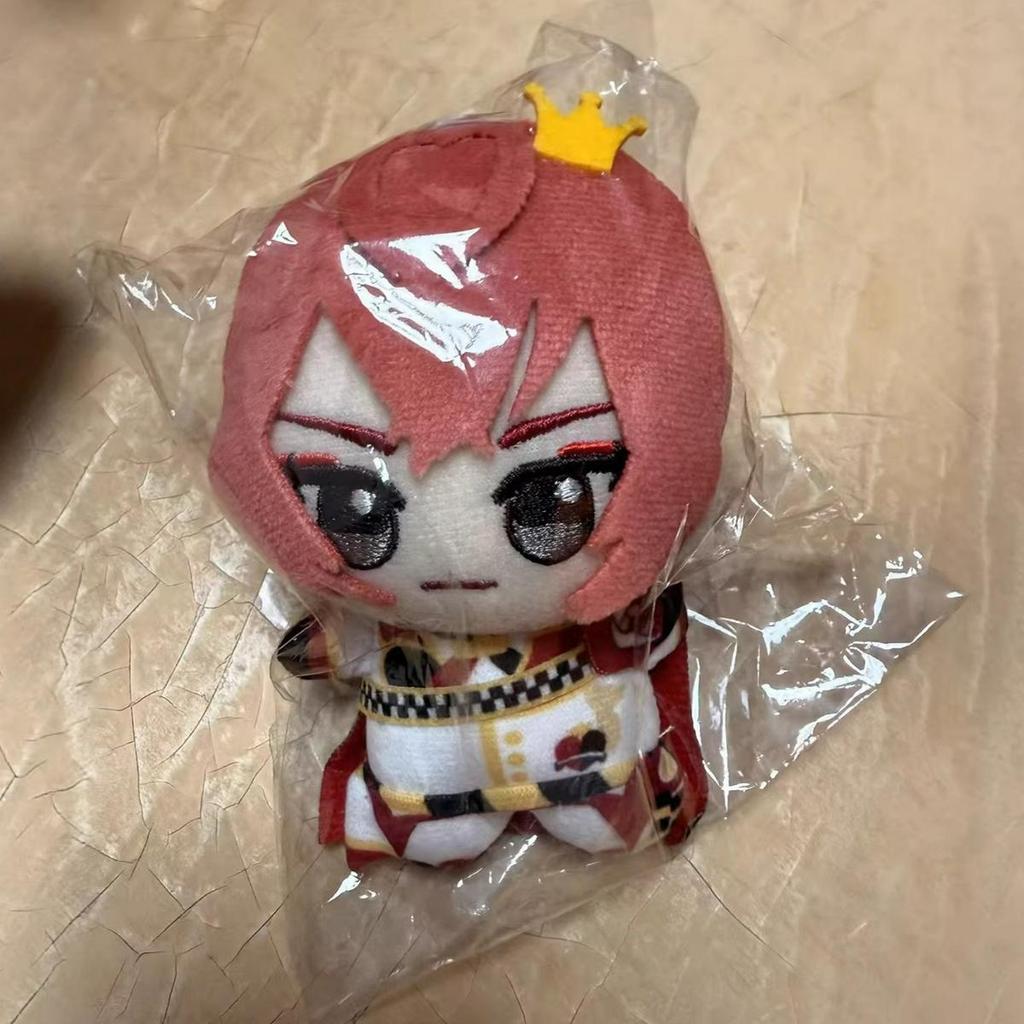 10cm Twisted Wonderland Plüschtier Weiche Plüschtiere Bedruckte Fächer Geschenke Niedliche Rätsel Rosehearts Stofftier Anhängerpuppe Sammeln