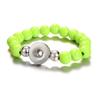USA Football Baseball Basketball Tennis Strandarmband 18mm Druckknopf Acryl Armreif Mode Charme Schmuck Für Frauen Männer Geschenk
