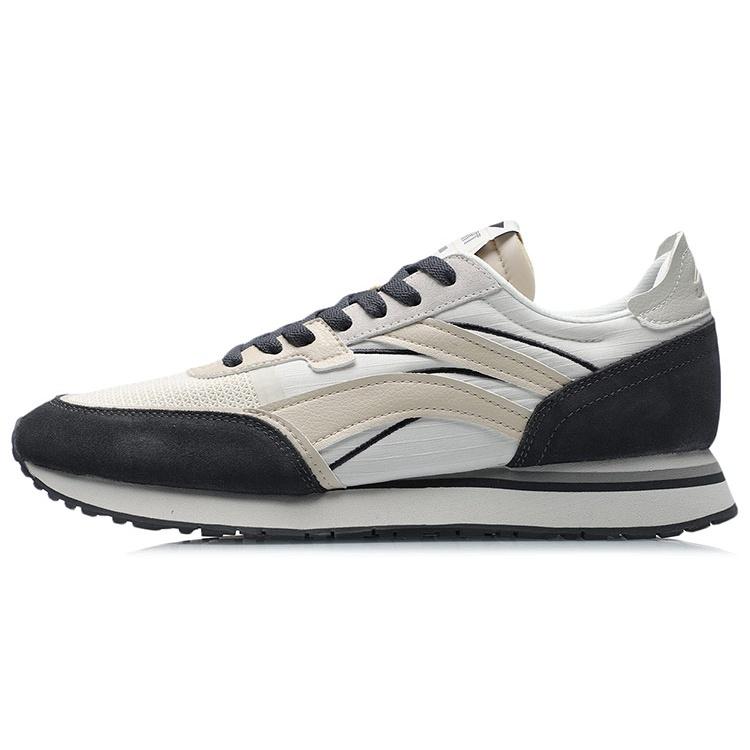 Li-Ning ChengFeng  White Black Beige  Men s AGCR195-6 EU 42⅓