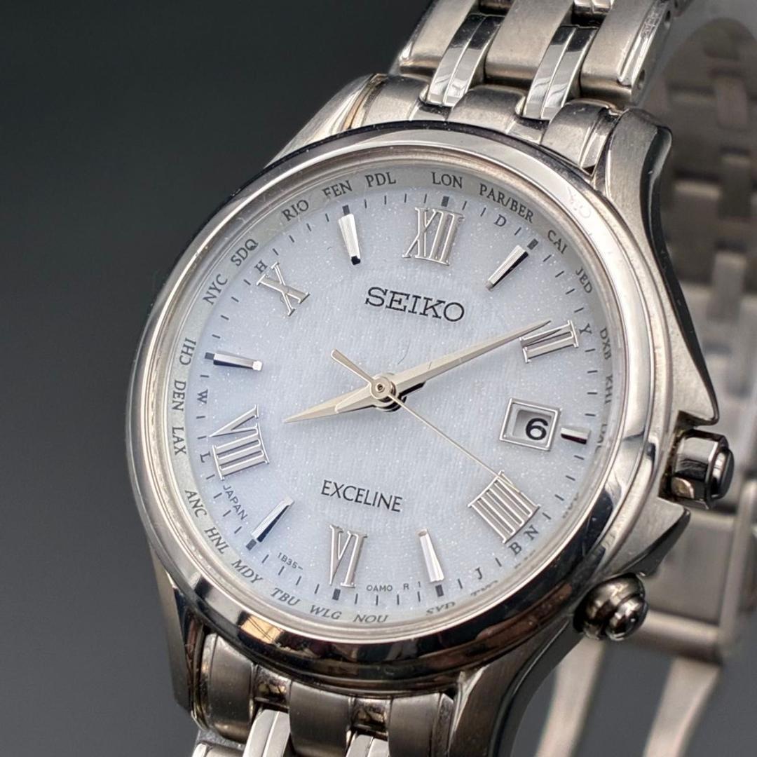 

[USED] SEIKO Exceline 1B35-0AE0 Date Dolce