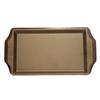 Exquisite Cast Iron Baking Pan with Wooden Board - Thickened Steak and Teppanyaki Plate for Western Dining.