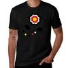 Ojibwe Four Directions Flower Beadwork Indigenous Wawezhi Canada Tshirt Basic Plain Tee For Spring And Summer
