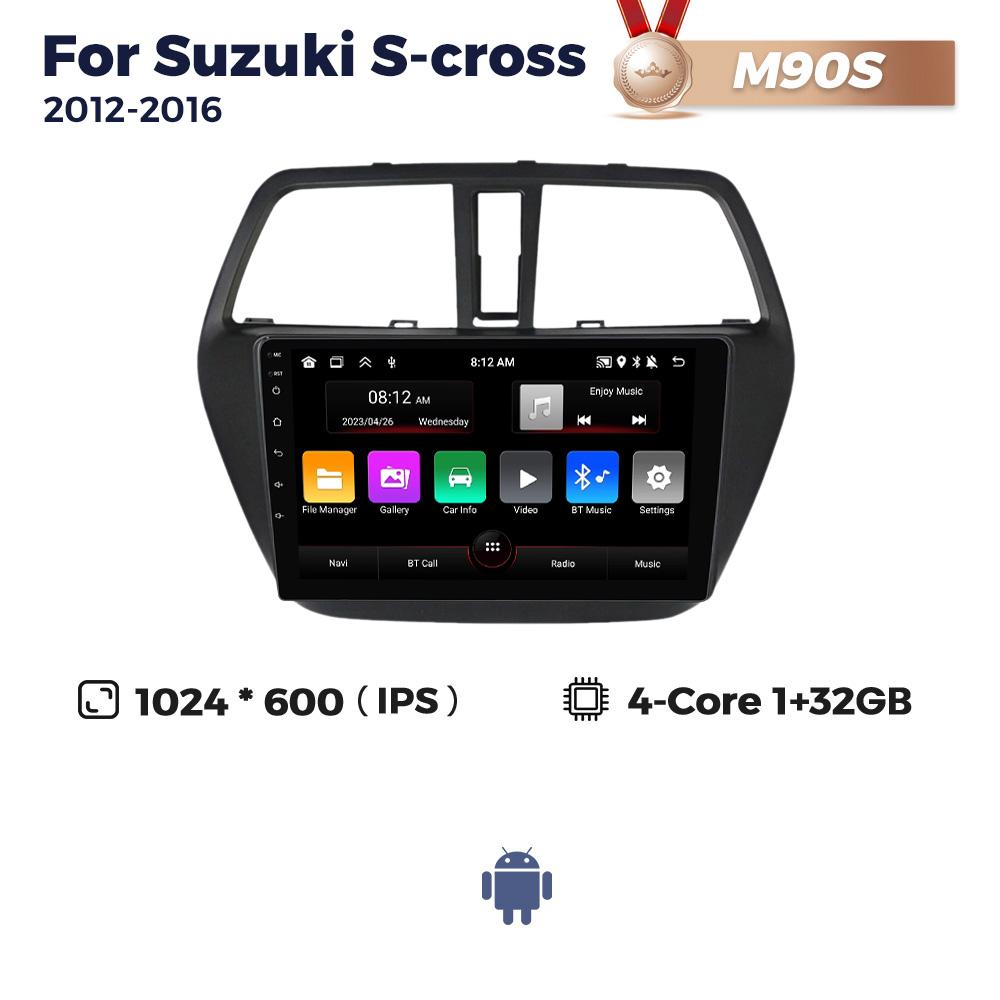 

NaviFly 8-ядерный НОВЫЙ Android автомобильный радио-мультимедийный проигрыватель для Suzuki SX4 2 S-Cross 2012-2016 GPS CarPlay интеллектуальные системы Auto