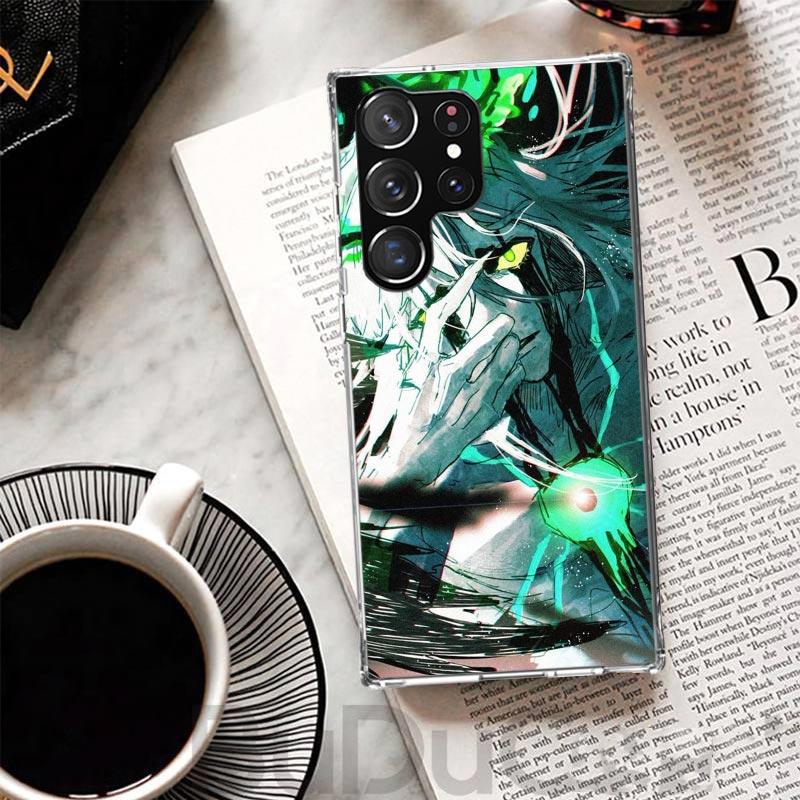 Bleach Ulquiorra Cifer 4 Cover For Samsung Galaxy S23 S22 S24 S25 Ultra S21 Plus S20 FE Phone Case S10 + S10E S25U Print Coque