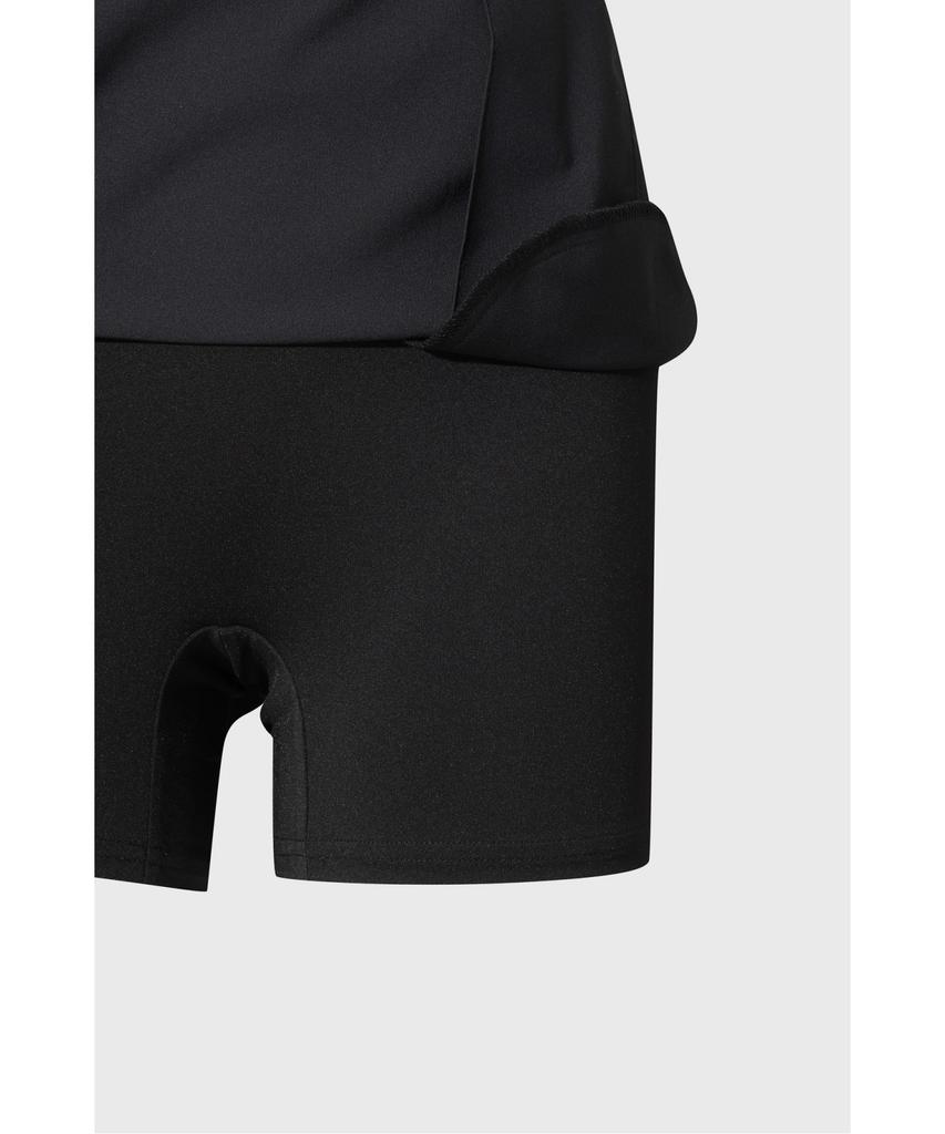 WAAC [Exclusive] Unbalanced Line Pleats Skort Wwkcm26901Bkx