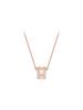 Stonehenge Silver Cubic Necklace Sc25C31E