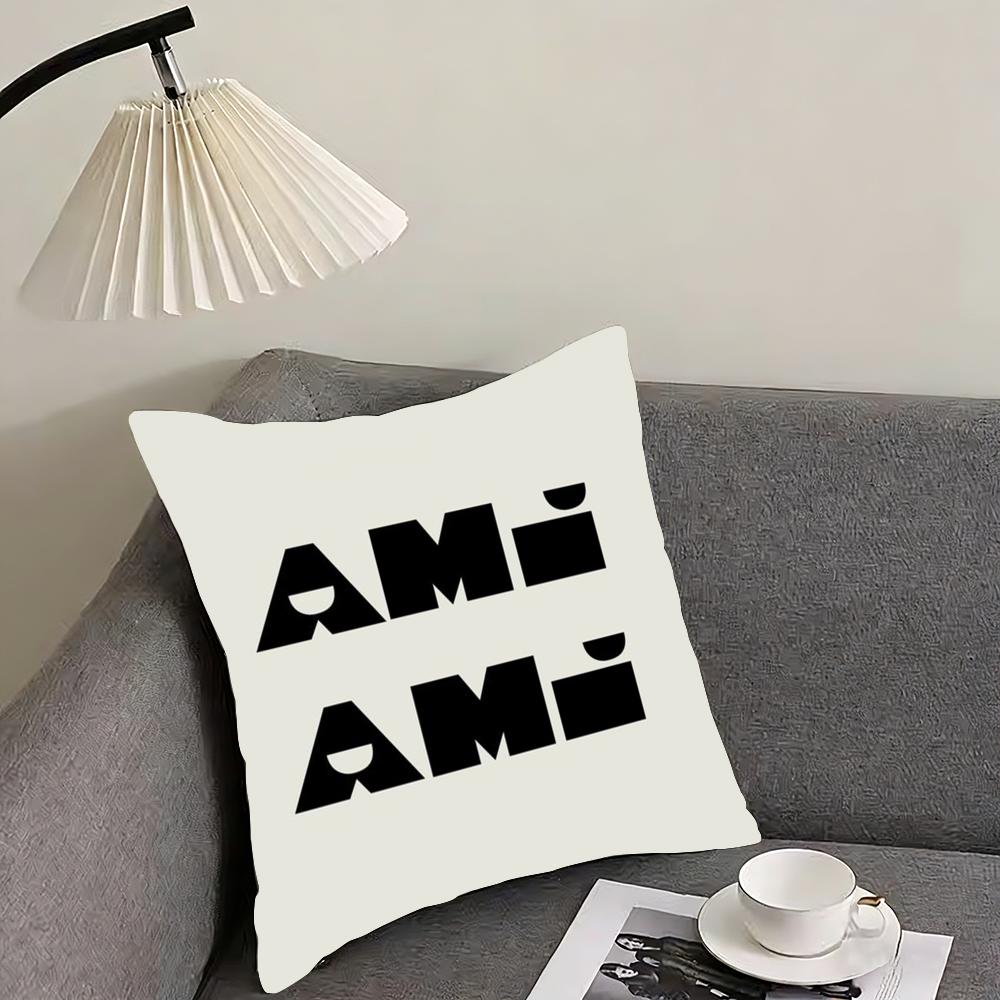 Fashion Luxury A-Ami Brand Cushion Cover Pillowcase Ultra Soft Skin Friendly Fabric Cloud Like Comfort & Concealed Zipper