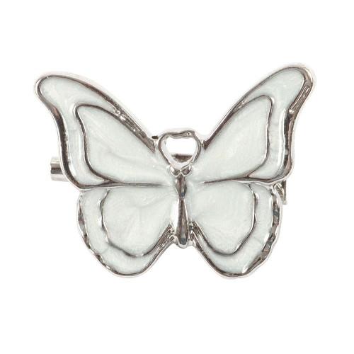 Something Different Butterflies Appear Enamel Butterfly Badge