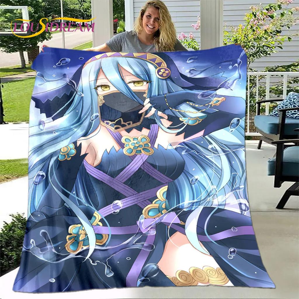 Game Fire Emblem Series Gamer Soft Plush Blanket,Flannel Blanket Throw Blanket for Living Room Bedroom Bed Sofa Picnic Cover Kid