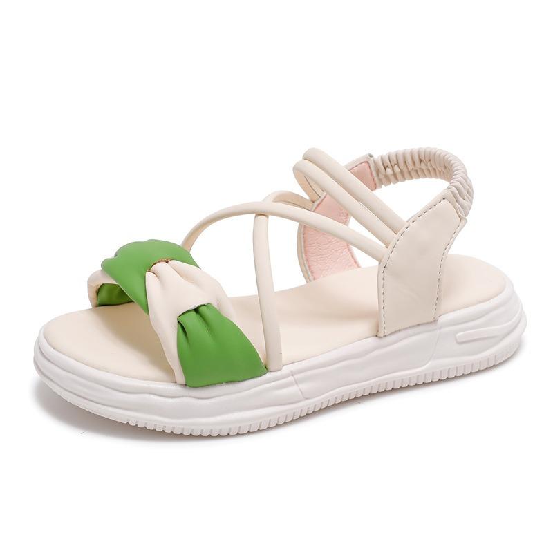 Summer Girls Sandals, Soft Sole Open Toe Princess Shoes, Sports Beach Shoes for Little & Teen Girls