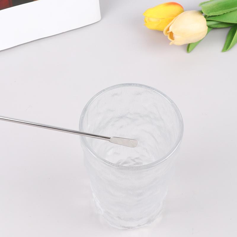 1Pc Edelstahl Cocktail Stick Cocktail Rührer Milch Tee Kaffee Rühren Stick