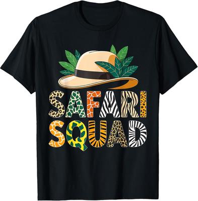 Safari Squad Adventure Wildlife Explorer Nature Animal Fun T-Shirt