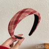 Hochwertiges rotes Neujahrs-Haarband für Damen, Retro-Haarspange, Weihnachts-Haarband Haarschmuck