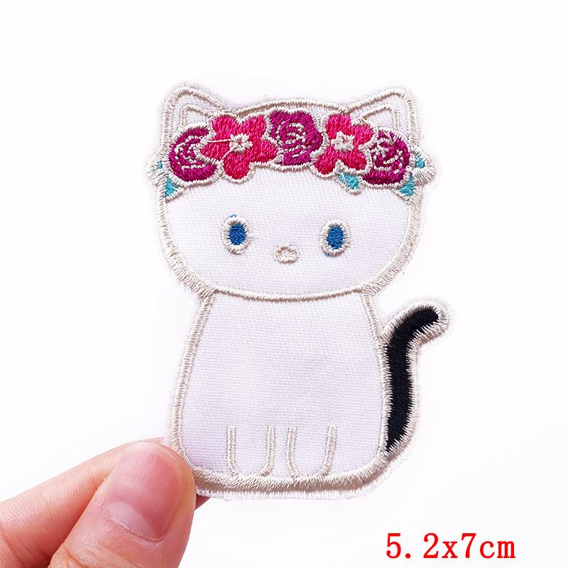 Patch Lapin Dinosaure DIY Patchs Animaux Drôles Brodés Pour Vestes Couture Applique Patch Dessin Animé Patchs Thermocollants Pour Vêtements