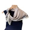 Contrasting Cashew Nut Printing Simulation Silk Scarf Square Scarf Premium Shawl Versatile Neck Small Square Scarf Headscarf