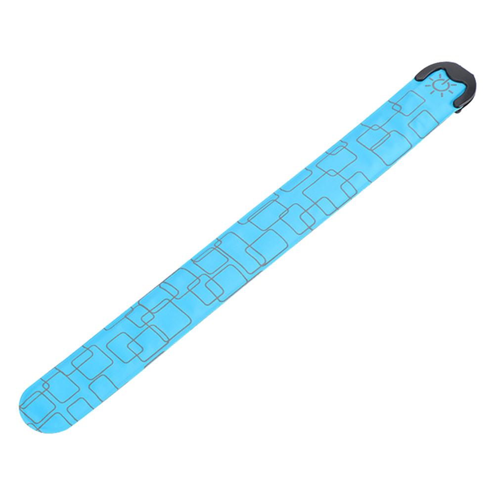 LED Armband Reflective Bracelet 3 Light Modes Safety Bracelet High Visibility Slap Glow Bracelets for Men Women Kids