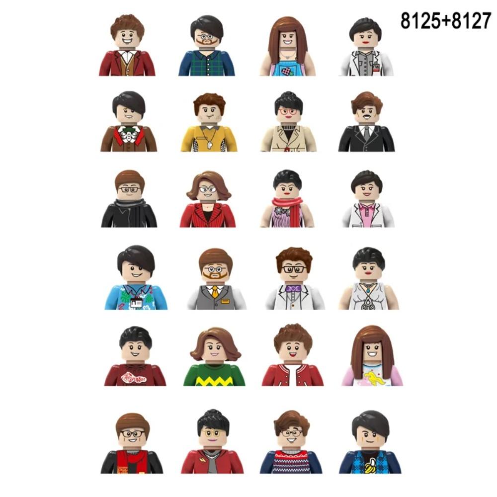 

Городские персонажи Фигурки Строительные блоки Полицейский Учитель Пожарный Профессия Мини Фигурка Куклы Кирпичи Набор Детские игрушки