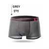 Summer Men's Breathable Mesh Antibacterial Boxer Briefs