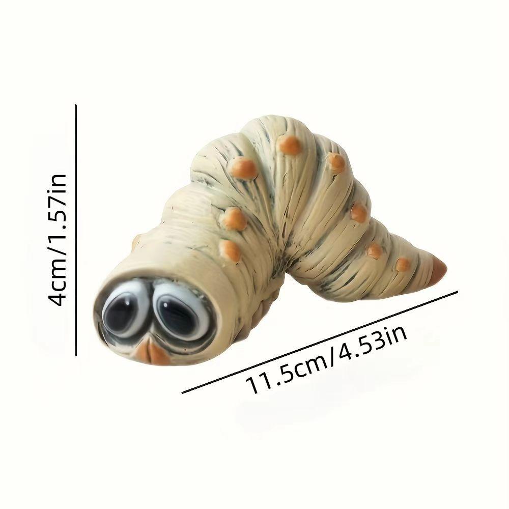 Caterpillar Statue Decorations Resins Outdoor CHILDREN'S Garden Courtyard Lawn Resin Decorative Sculpture For Home Garden Crafts