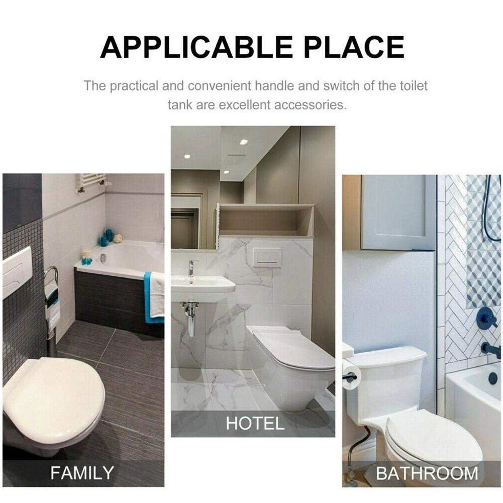 Practical Toilet Tank Practical Replacement ABS Chrome