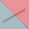 Adjustable Stainless Steel Tail Chain for DIY Jewelry: Bracelet, Necklace, Extension, Thick/Thin Line, 5cm