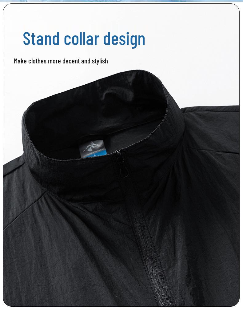UPF 50+ Breathable Anti-UV Ice Silk Summer Outerwear for Women and Men